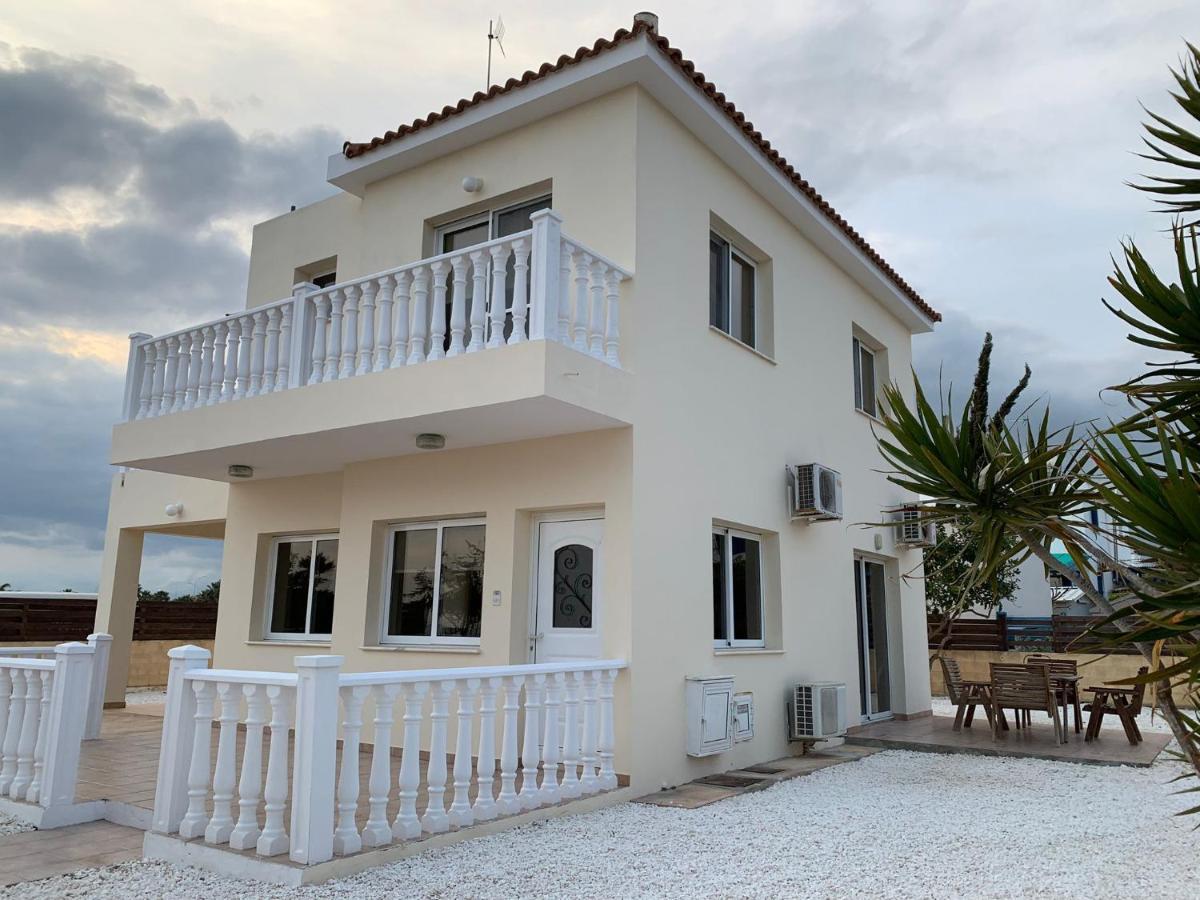 Moonlight Sea View Villa Ajía Nápa Kültér fotó